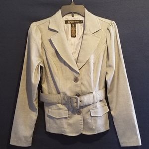 Grass Collection Blazer with Matching Belt